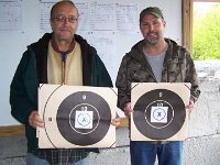 Match 3 - Steve Brennen - Dave Parker with their 100 Score Targets